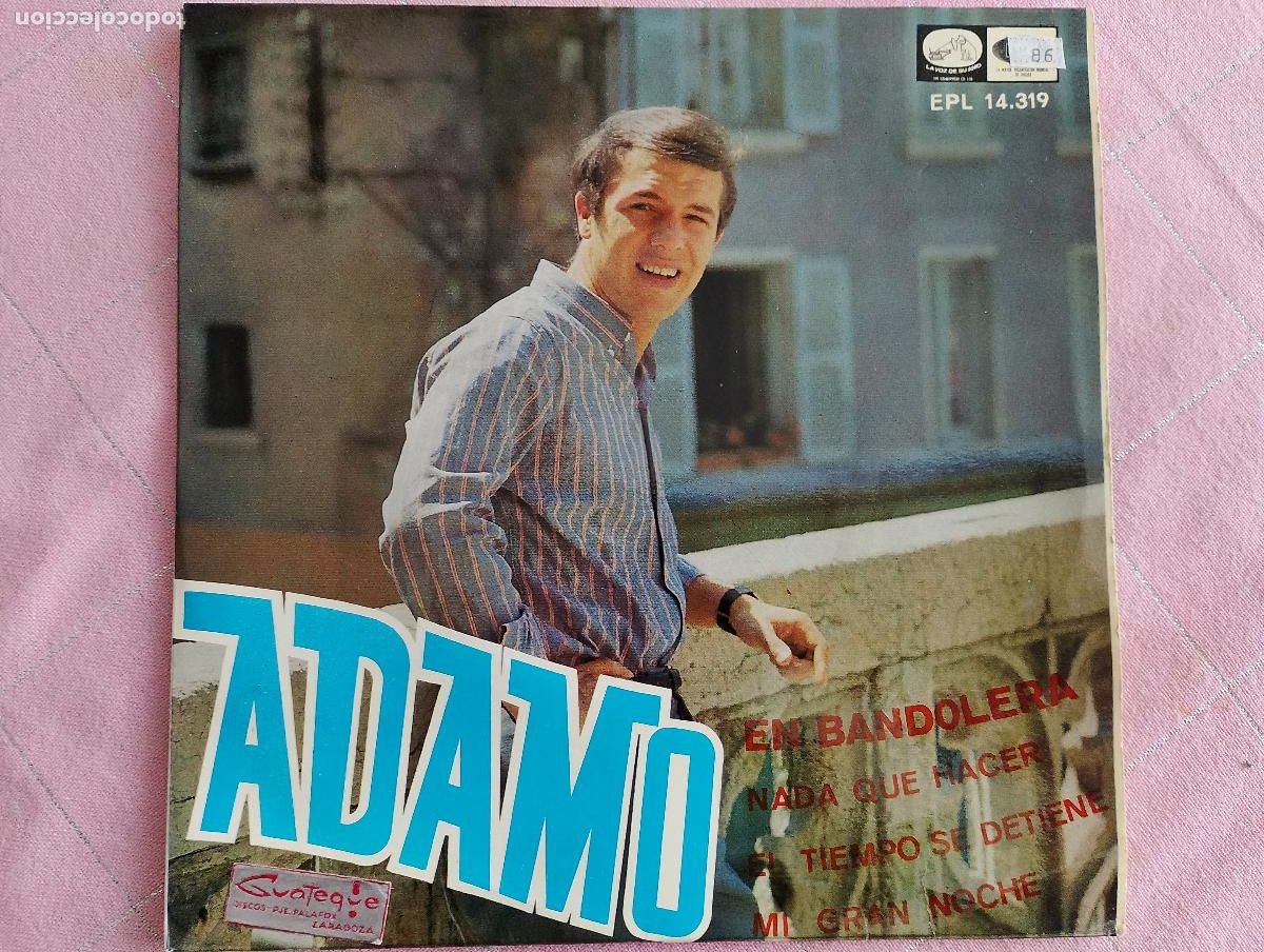 Discos de vinilo: adamo en bandolera, 1967 ed espa&ntilde;ola