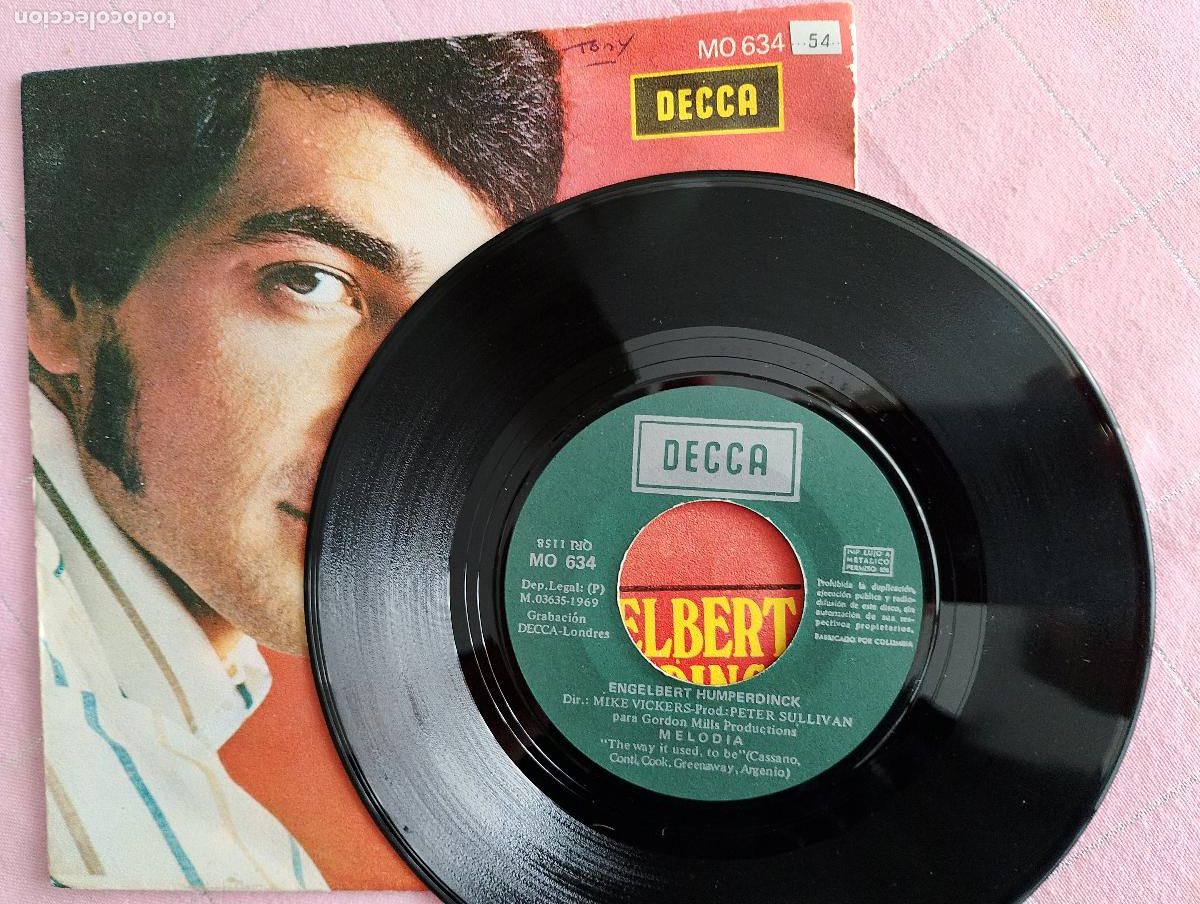 Discos de vinilo: engelbert humperdinck, 1969 ed espa&ntilde;ola - Foto 2