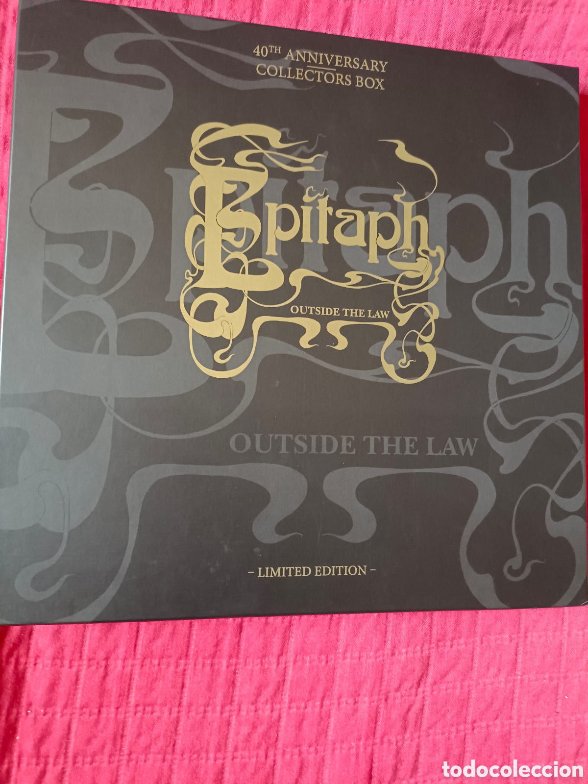Discos de vinilo: EPITAPH outside the law LP/CD caja edici&oacute;n limitada 40 aniversario 2025,nuevo