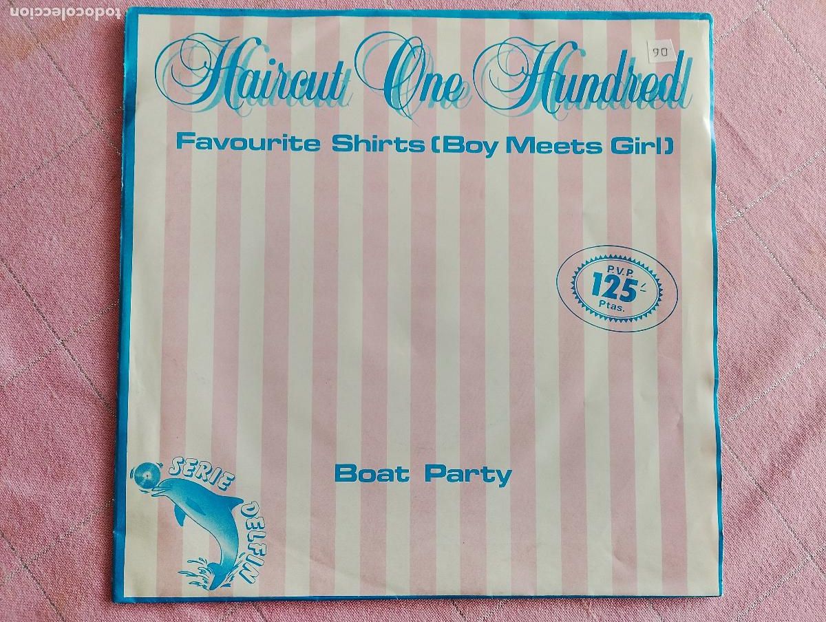Discos de vinilo: Haircut One Hundred &ndash; Favourite Shirts (Boy Meets Girl), 1982 ed espa&ntilde;ola