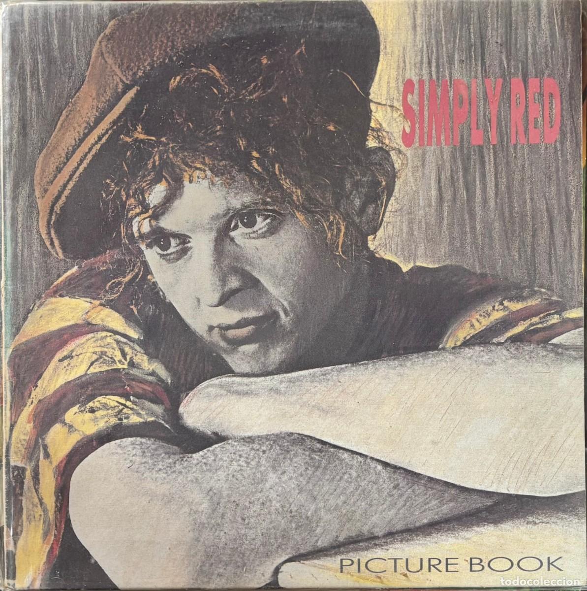 Discos de vinilo: LP SIMPLY RED &ndash; PICTURE BOOK. LP-GEXT-871
