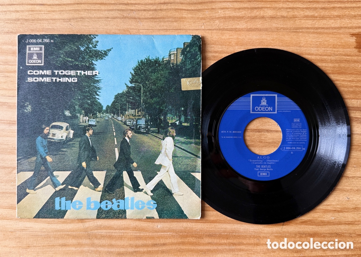Discos de vinilo: The Beatles - Come together/ something (7&rdquo; single) Spain 1969