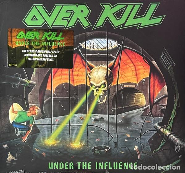 Discos de vinilo: LP OVERKILL HORROSCOPE VINILO AZUL METAL OFERTA TEMPORAL