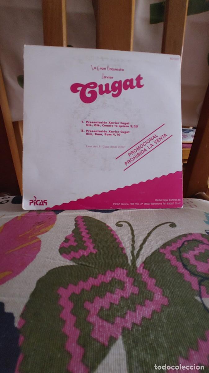 Discos de vinilo: LA GRAN ORQUESTA XAVIER CUGAT-SINGLE DESDE EL RITZ - Foto 2