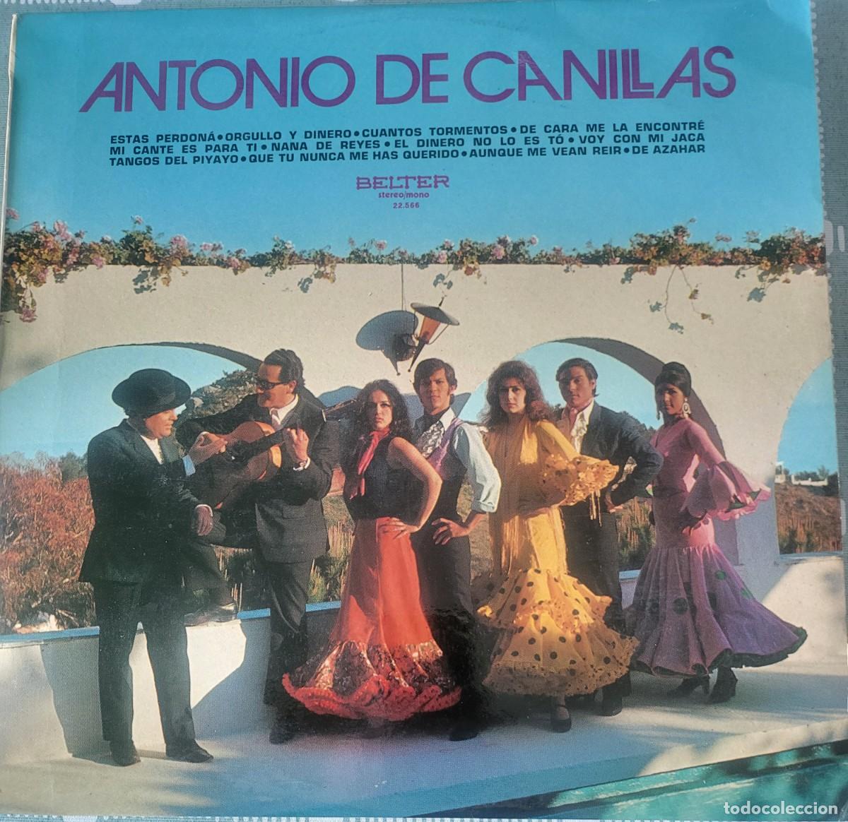 Discos de vinilo: Antonio de Canillas Lp sello Belter editado en Espa&ntilde;a a&ntilde;o 1971...