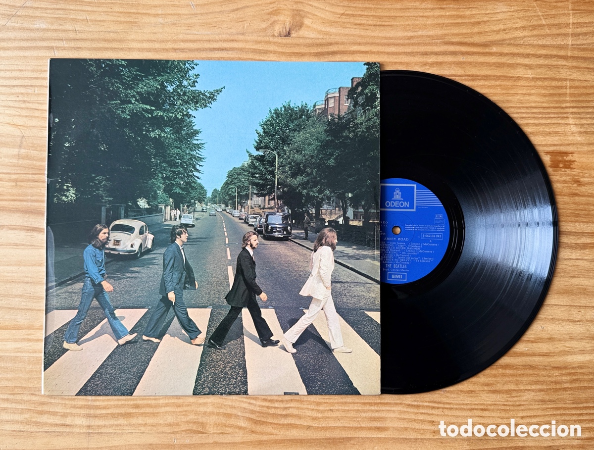Discos de vinilo: The Beatles - Abbey Road. Spain 1969