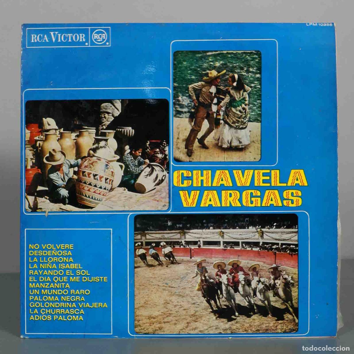 Discos de vinilo: LP. Chavela Vargas - Con El Cuarteto Lara Foster