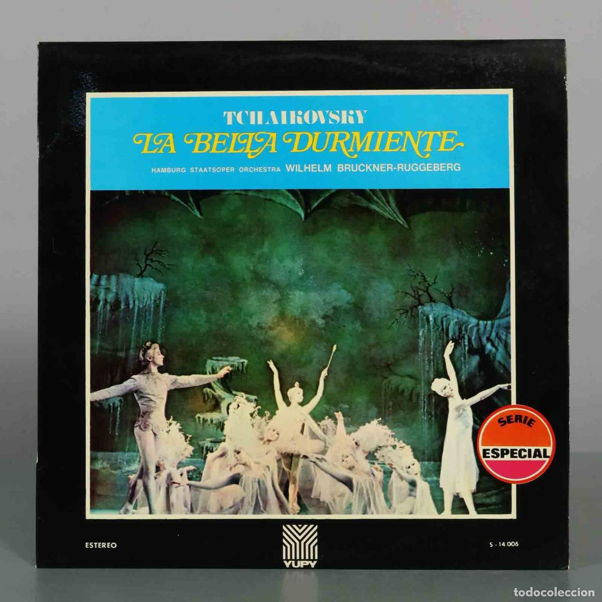 Discos de vinilo: LP. La Bella Durmiente - Tchaikovsky, Hamburg Staatsoper Orchestra, Wilhelm Br&uuml;ckner-R&uuml;ggeberg