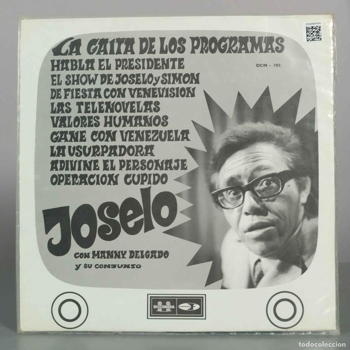 Discos de vinilo: LP. La Gaita de los Programas - Joselo, Manny Delgado y su Conjunto - Foto 2