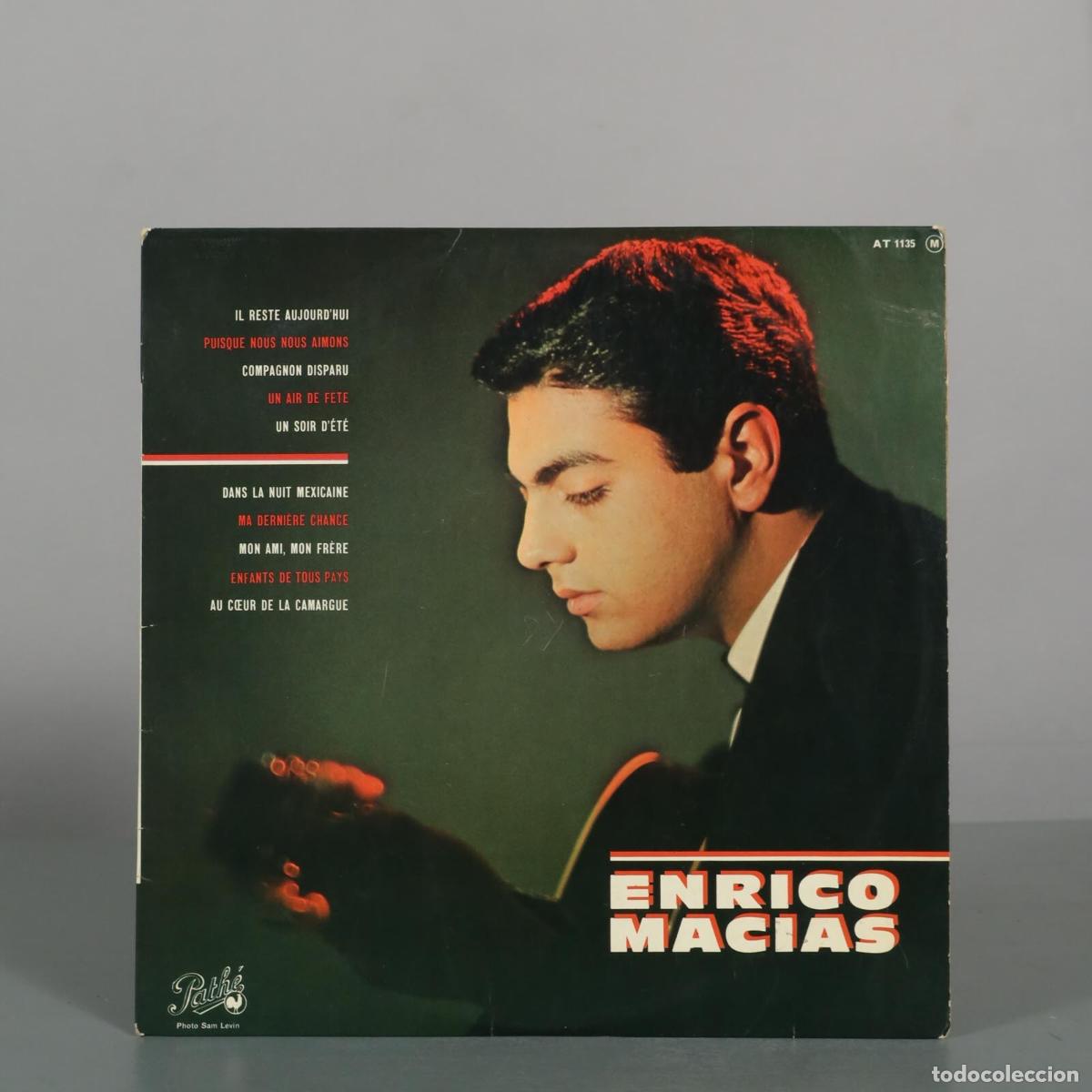 Discos de vinilo: LP. Il reste aujourd&acute;hui - Enrico Macias - Path&eacute; Marconi