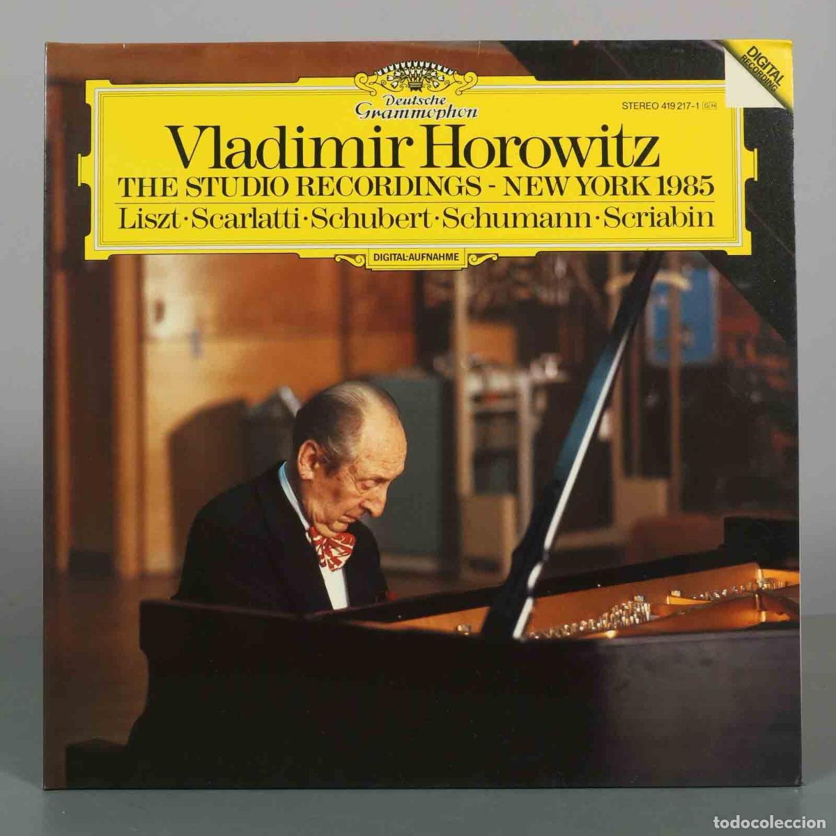 Discos de vinilo: LP. The Studio Recordings - New York - Vladimir Horowitz - Robert Schumann, Domenico Scarlatti, Fra