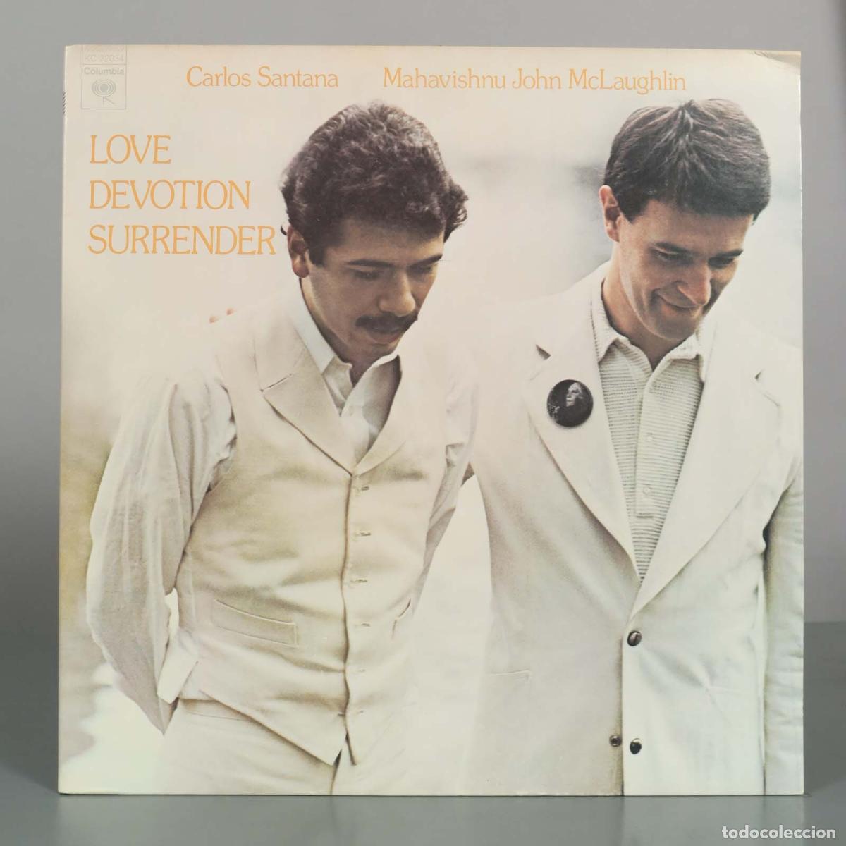 Discos de vinilo: LP. Love Devotion Surrender - Carlos Santana, Mahavishnu John McLaughlin