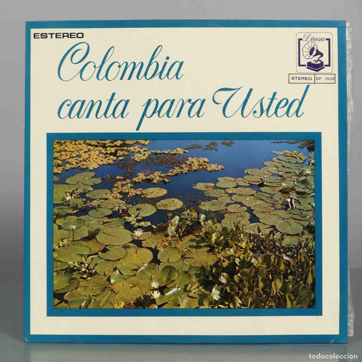 Discos de vinilo: LP. Colombia Canta Para Usted - Fabio P&aacute;ramo, Los Sure&ntilde;os de Horacio L&oacute;pez - Diresa