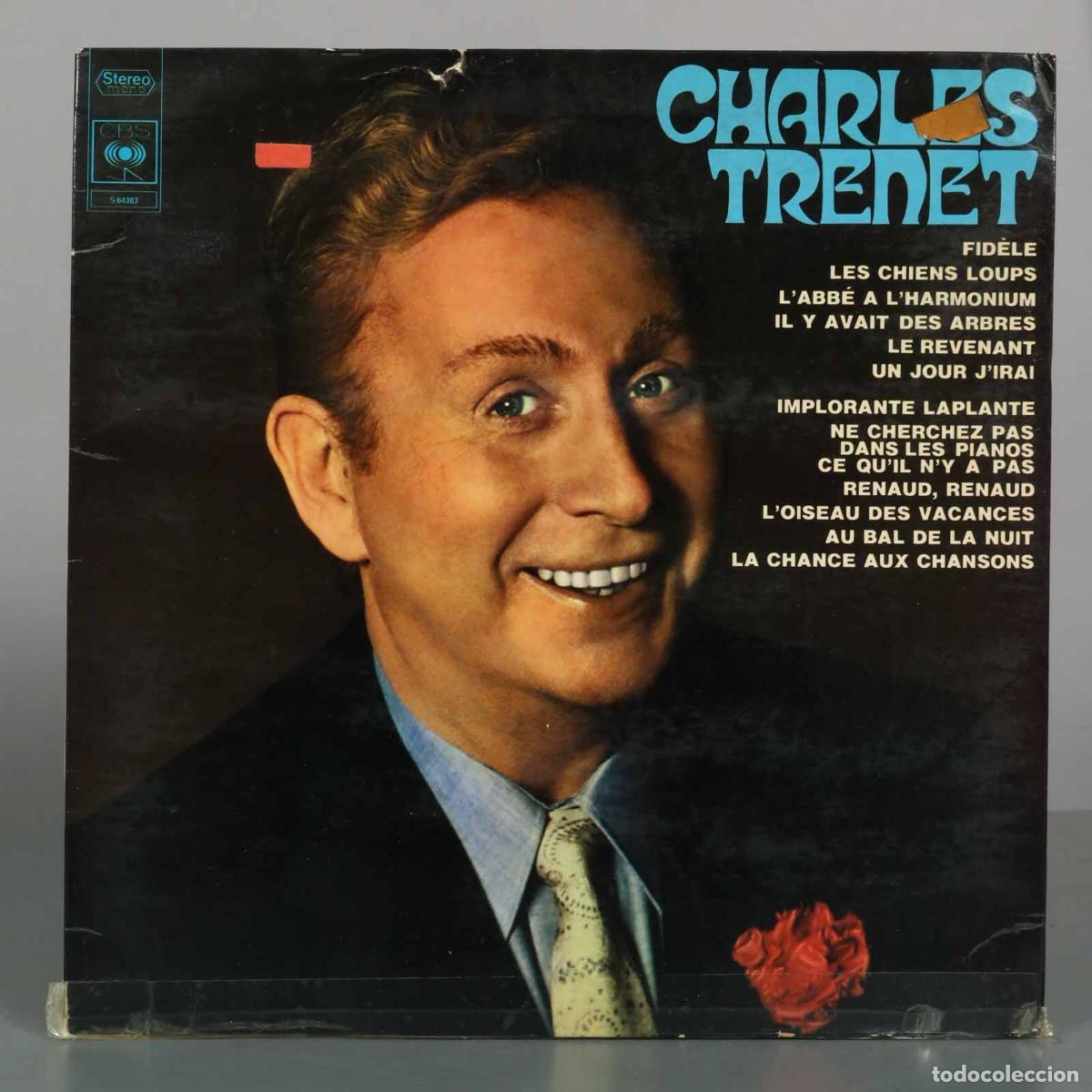 Discos de vinilo: LP. Fid&egrave;le - Charles Trenet - Foto 1