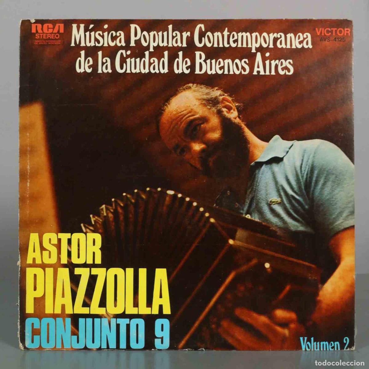 Discos de vinilo: LP. M&uacute;sica Popular Contempor&aacute;nea de la Ciudad de Buenos Aires Volumen 2 - Astor Piazzolla, Conjunto