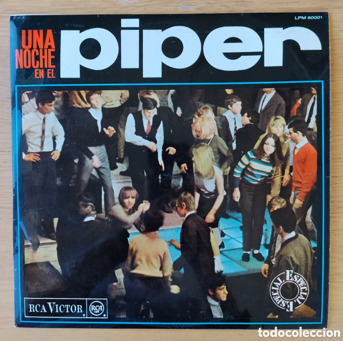 Discos de vinilo: V/A : &rdquo;UNA NOCHE EN EL PIPER&rdquo; LP VINILO 1966 - BEAT - GARAGE - R'N'R