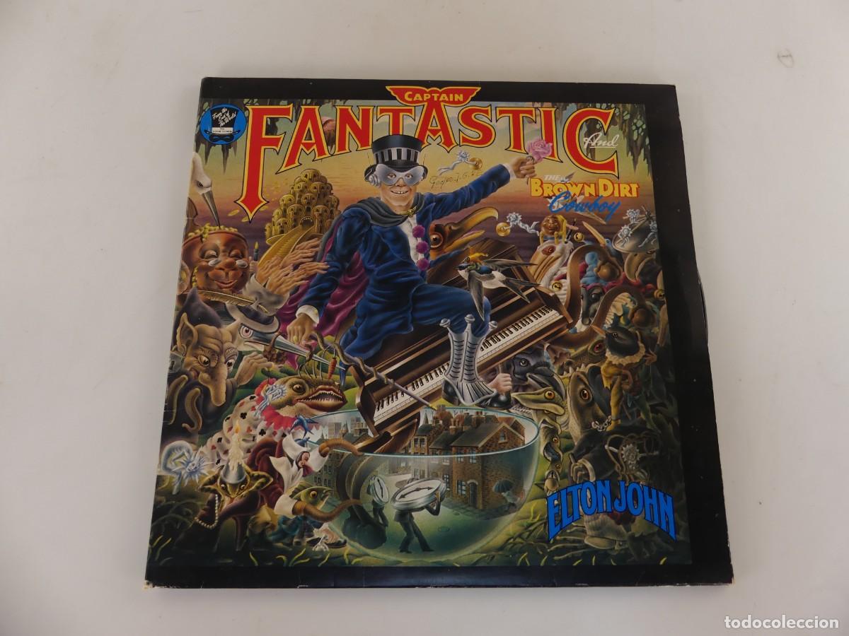 Discos de vinilo: LP Elton John &ndash; Captain Fantastic And The Brown Dirt Cowboy