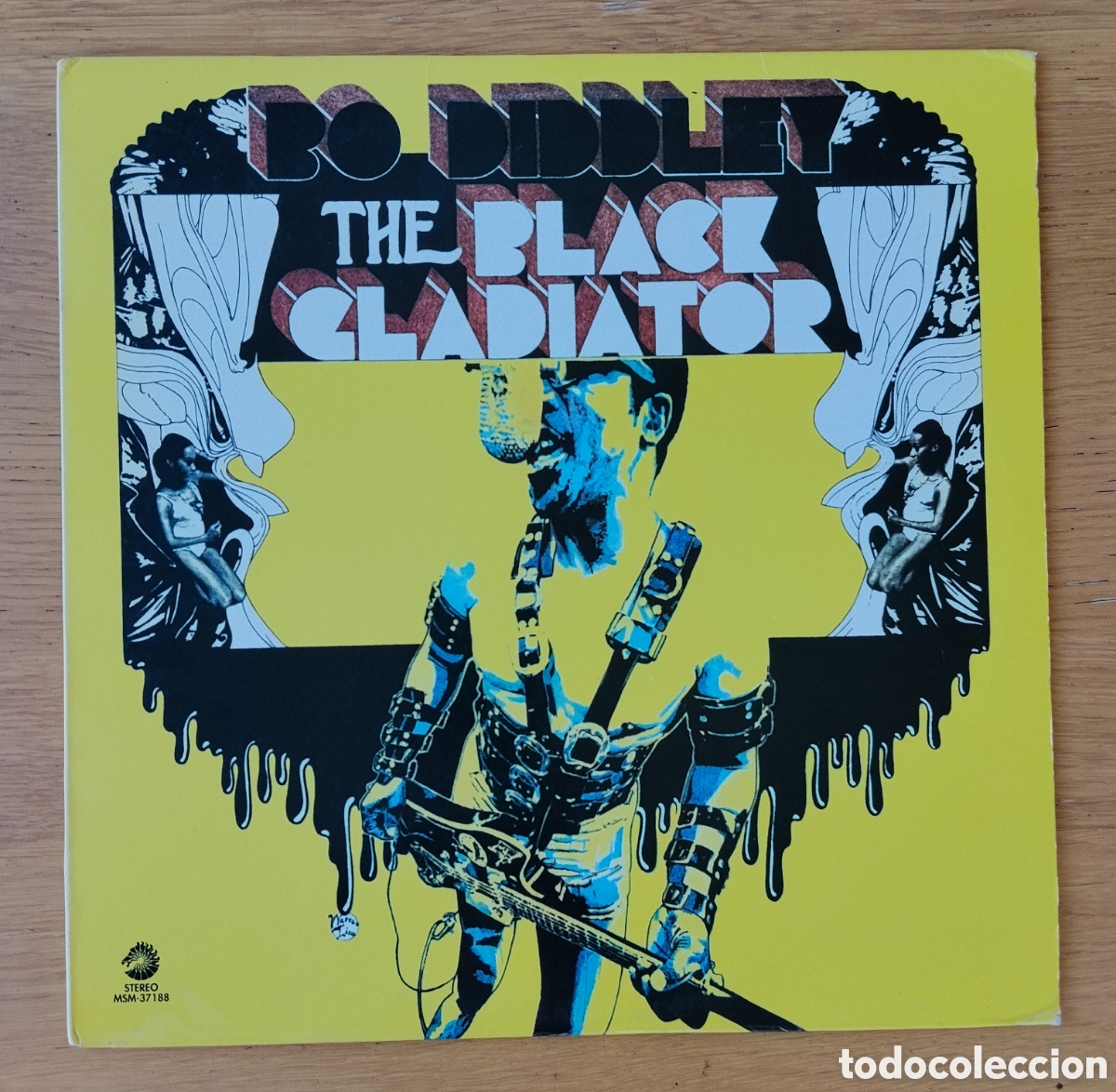 Discos de vinilo: BO DIDDLEY : &rdquo;THE BLACK GLADIATOR&rdquo; LP VINILO - BLUES - R&B - FUNK