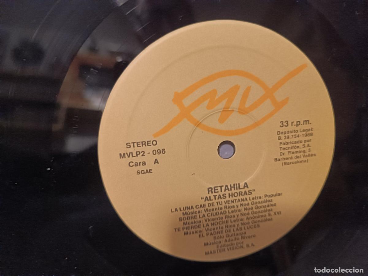 Discos de vinilo: Retah&iacute;la Altas Horas ........ - Foto 3