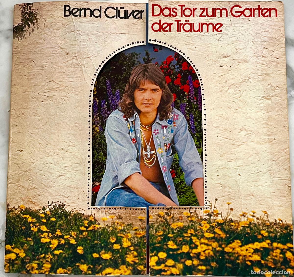 Discos de vinilo: BERND CL&Uuml;VER. DAS TOR ZUM GARTEN DER TR&Auml;UME. LP ORIGINAL ALEMANIA PORTADA TROQUELADA