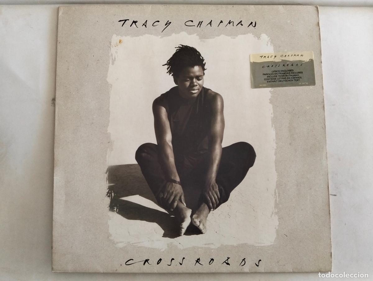 Discos de vinilo: TRACY CHAPMAN, DISCO LP CROSSROADS, EDITADO ELEKTRA , A&Ntilde;O 1989