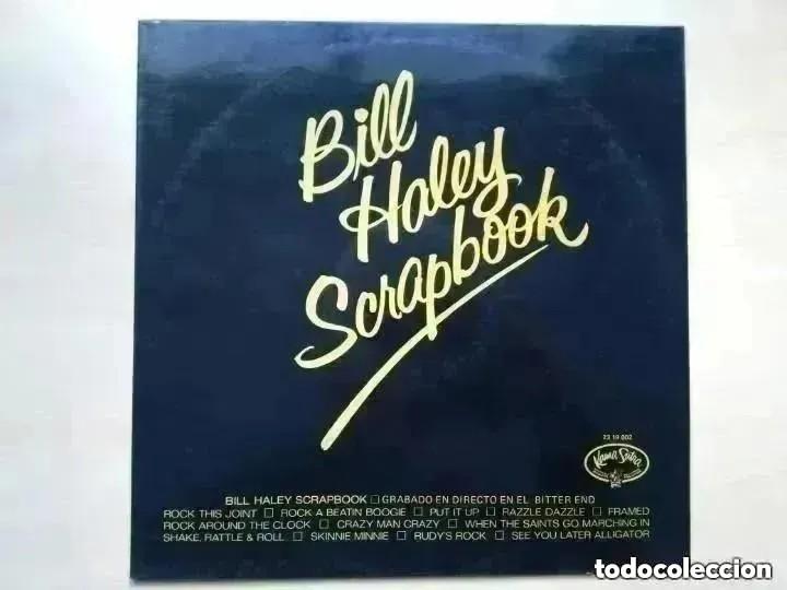 Discos de vinilo: BILL HALEY - SCRAPBOOK (LP) 1989