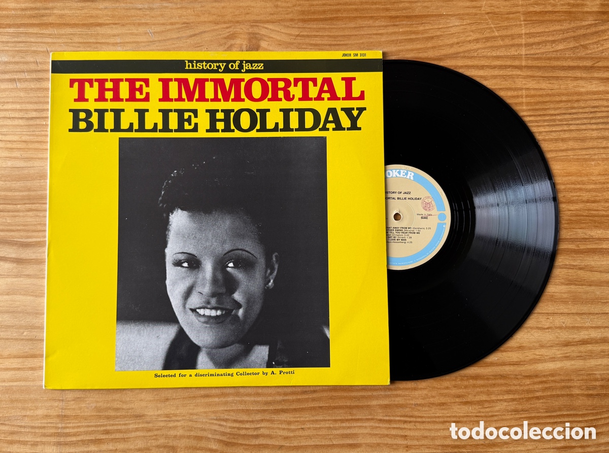 Vinyl-Schallplatten: Billie Holiday - La inmortal Billie Holiday. Italy 1971