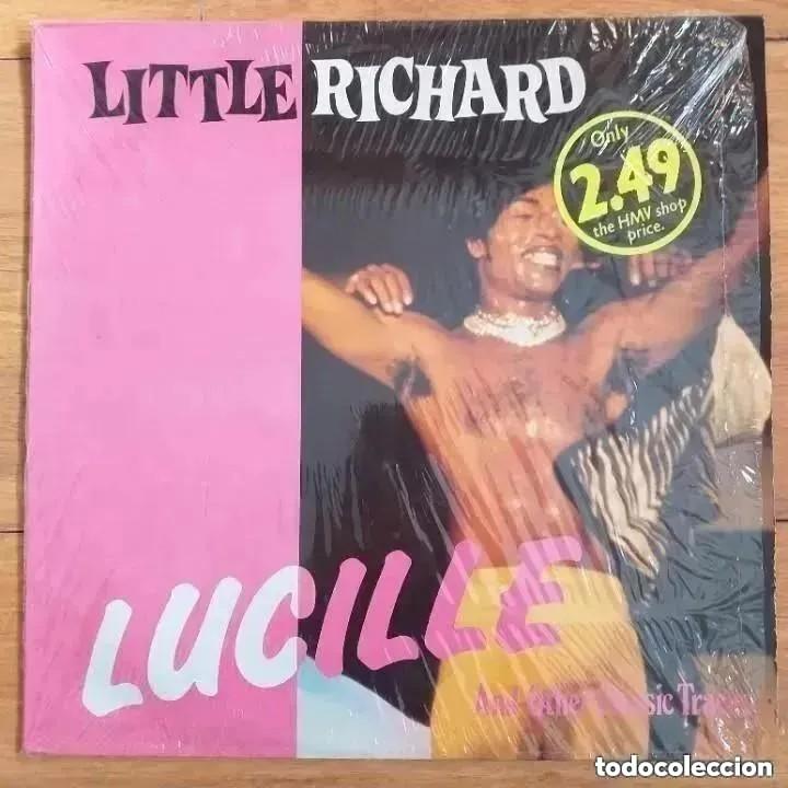 Discos de vinilo: LITTLE RICHARD - LUCILLE AND OTHER CLASSIC TRACKS (LP) 1984 UK