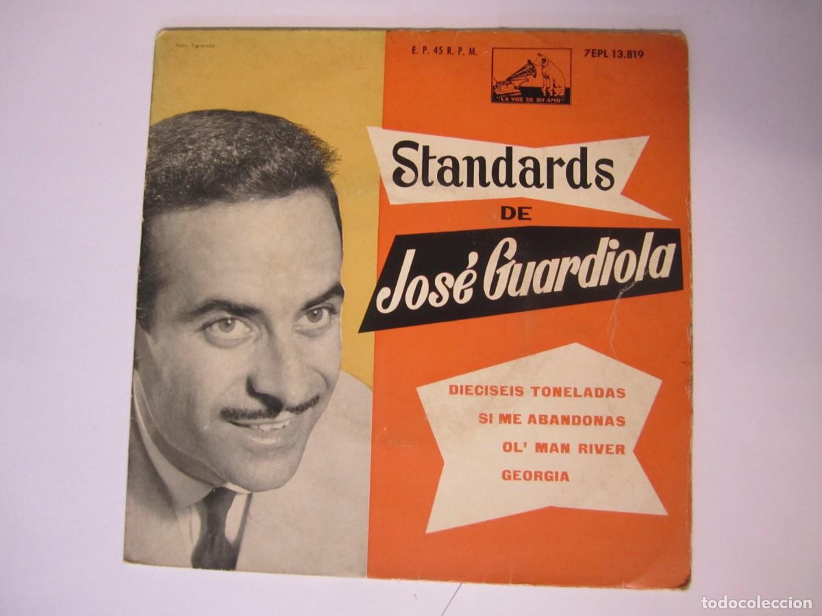 Discos de vinilo: disco vinilo single standards jose guardiola - Foto 1
