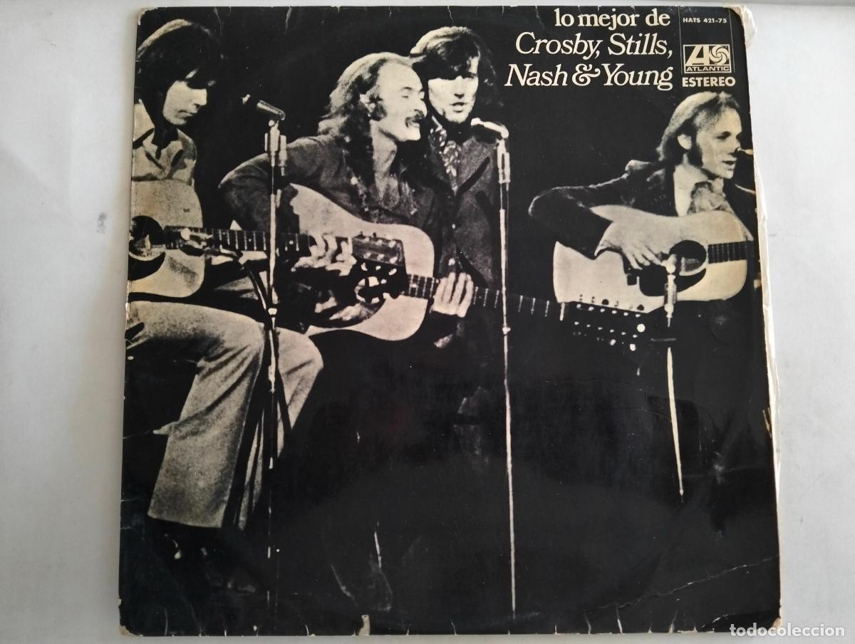 Discos de vinilo: LO MEJOR DE CROBY, STILLS, NASH & YOUNG, DISCO LP, EDITADO ATLANTIC , A&Ntilde;O 1971
