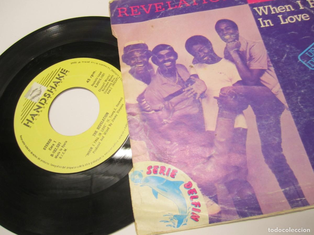 Discos de vinilo: disco vinilo single revelation when i fall in love - Foto 1