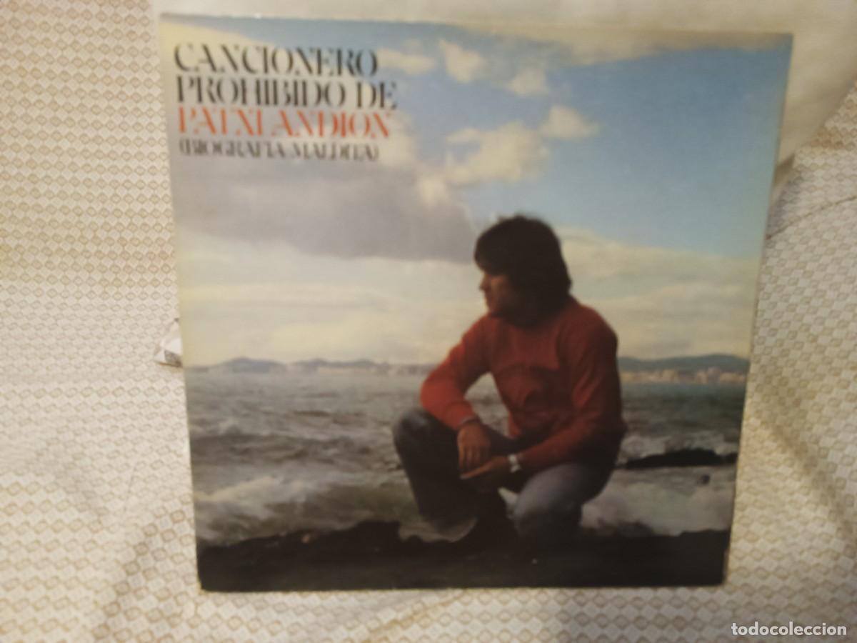Discos de vinil: Patxi Andion Cancionero Prohibido