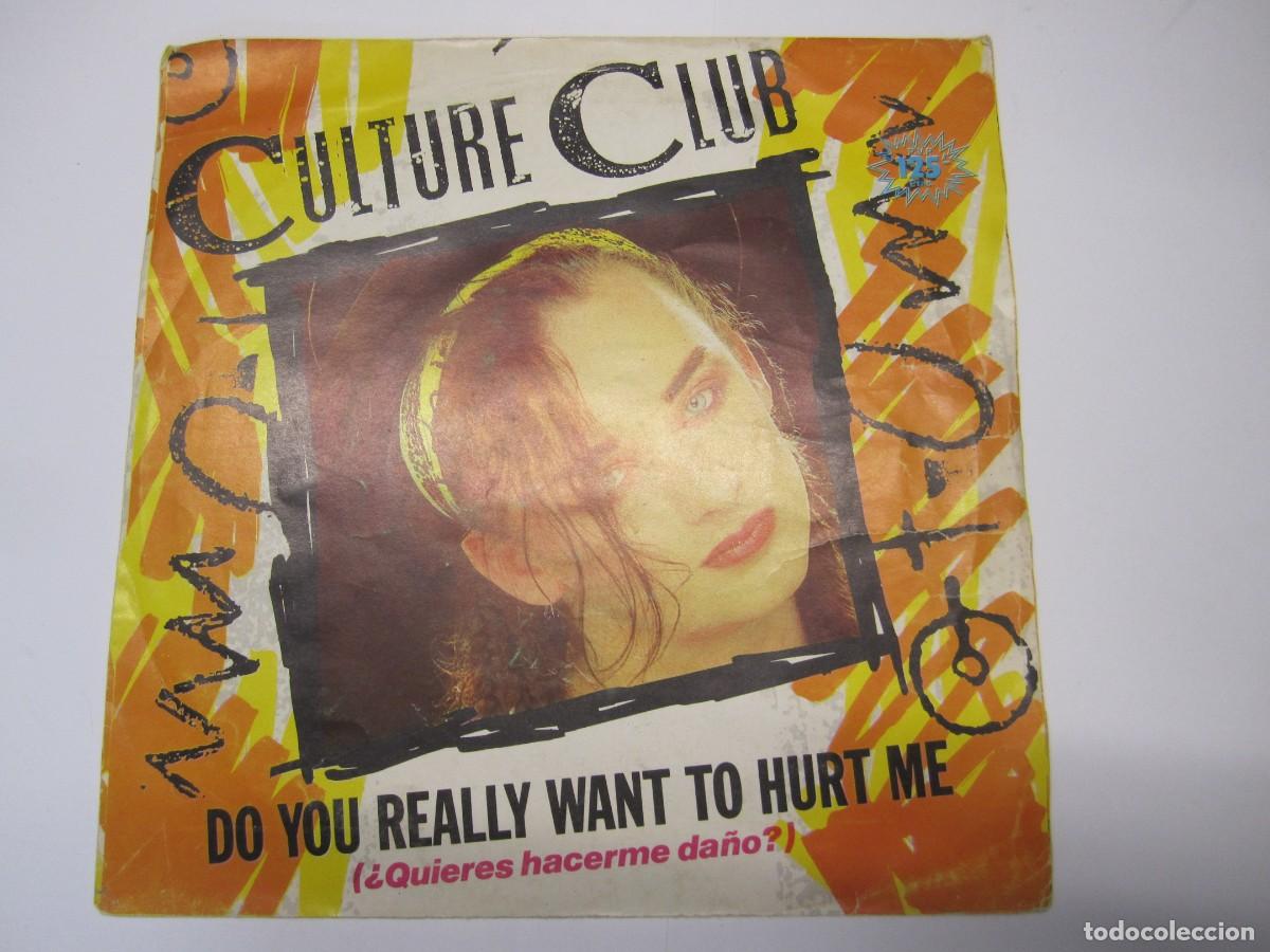 Dischi in vinile: disco vinilo single culture club do you really want to hurt me