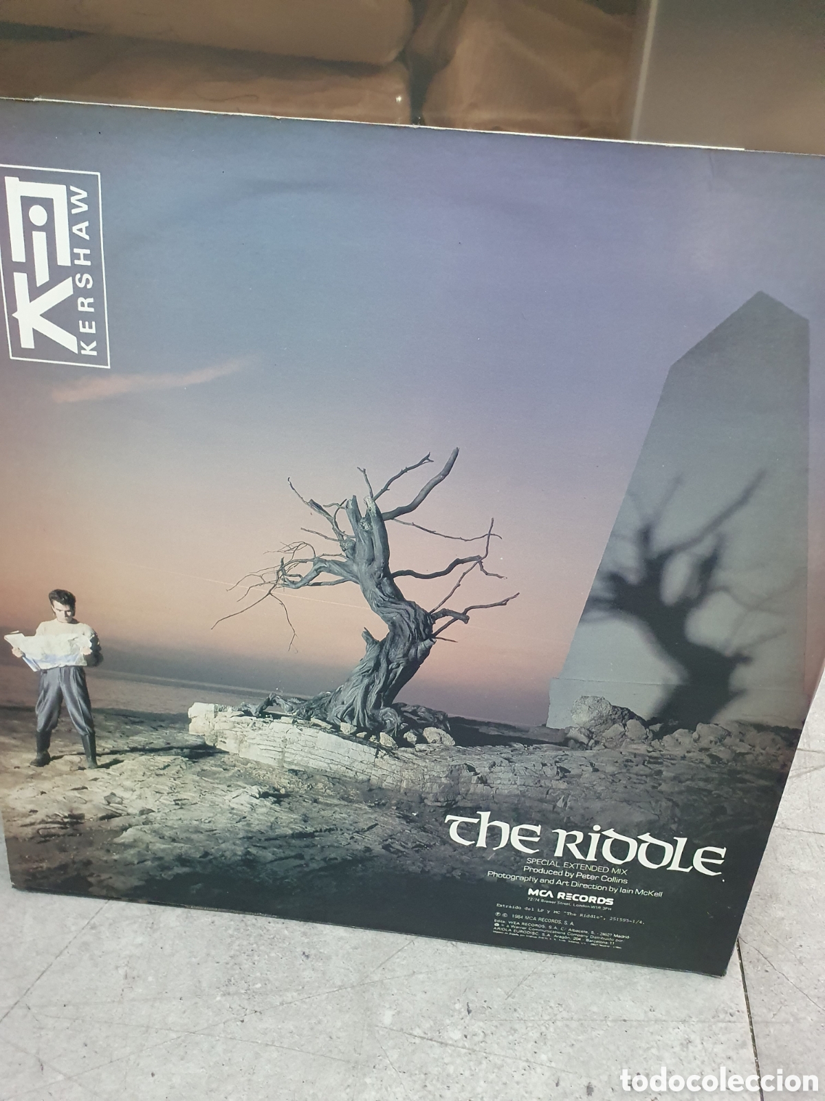 Discos de vinilo: LP. The Riddle. Kershaw. - Foto 2