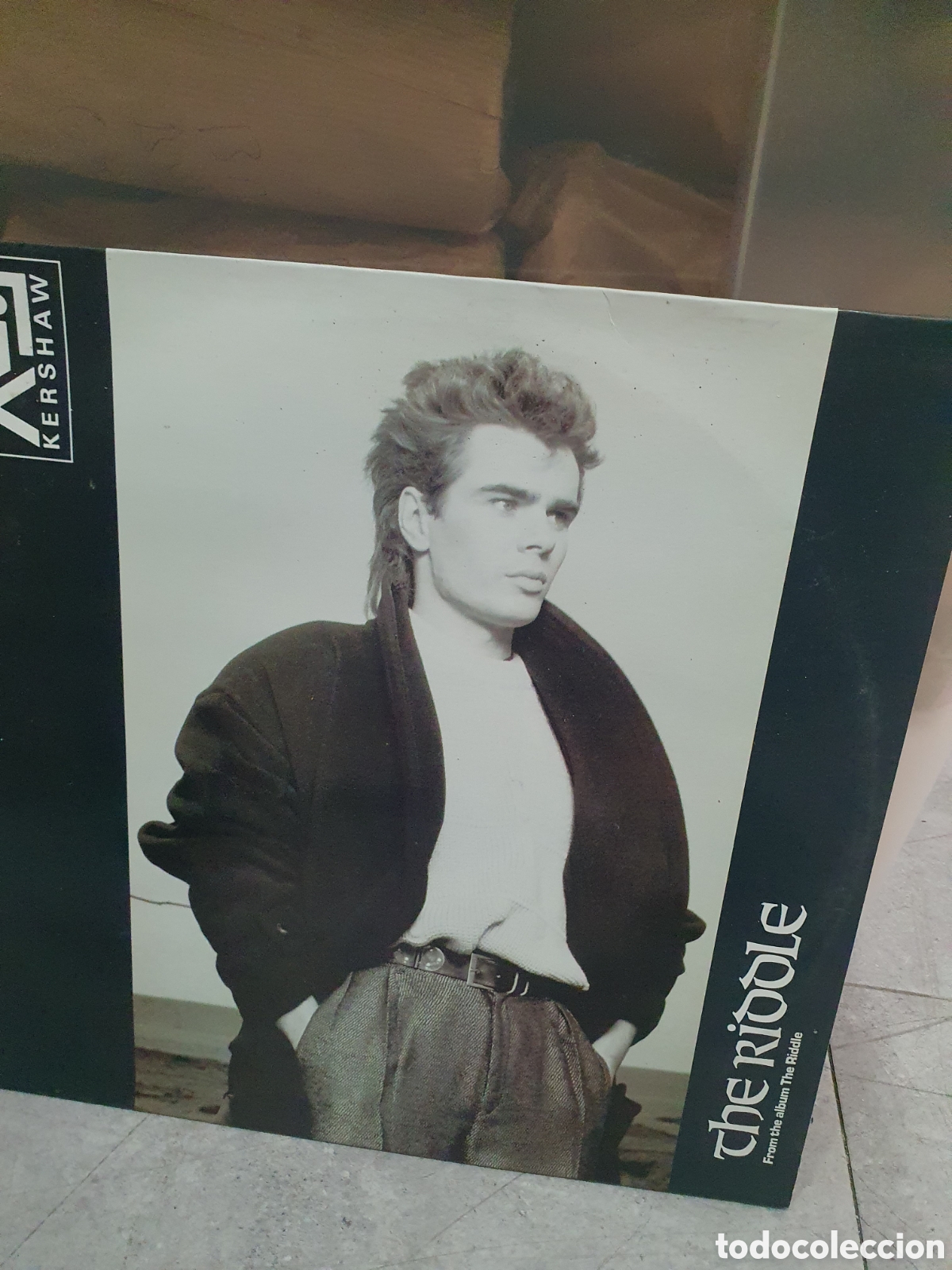 Discos de vinilo: LP. The Riddle. Kershaw. - Foto 1