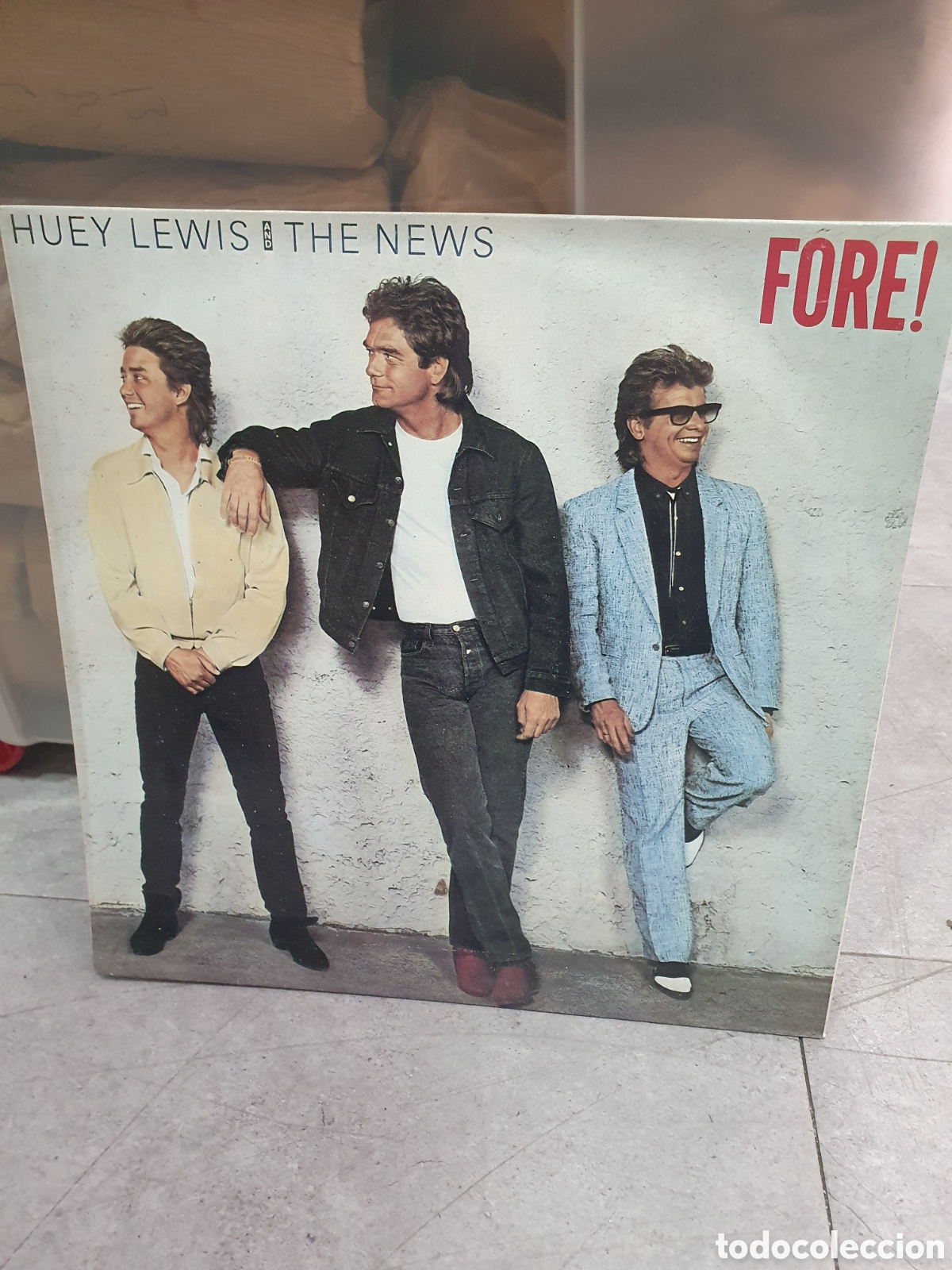 Dischi in vinile: LP. Huey Lewis and the News. Fore.