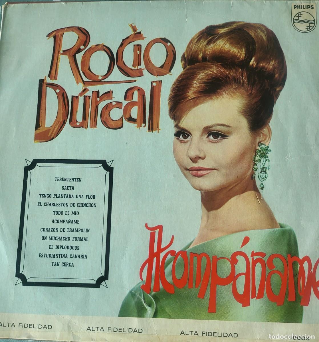 Discos de vinilo: Rocio Durcal Lp sello Philips editado en M&eacute;xico a&ntilde;o 1966...del film Acompa&ntilde;ame.