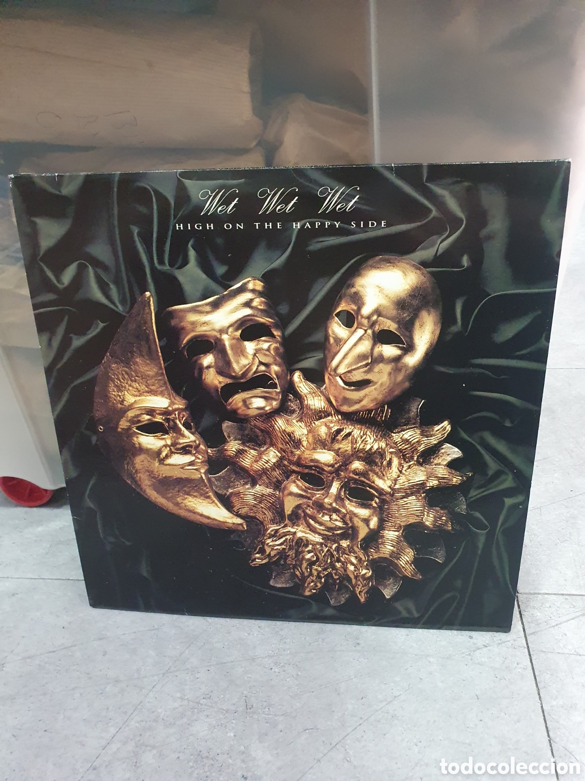 Vinyl-Schallplatten: LP. Wet wet wet. High on the happy side.