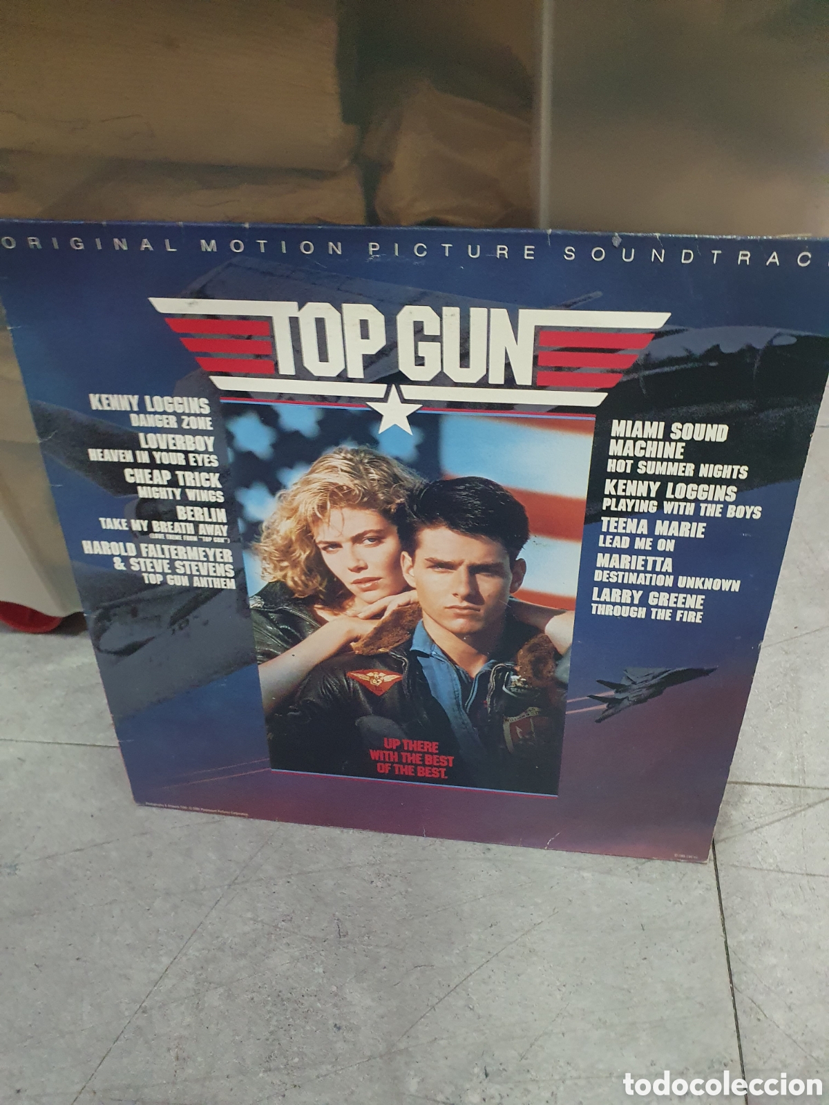 Vinyl-Schallplatten: LP. Top Gun. Banda sonora.
