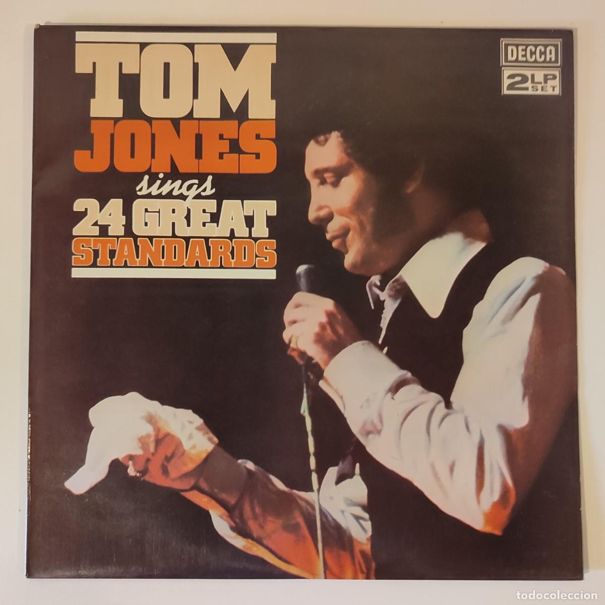 Discos de vinilo: Tom Jones Sings 24 Great Standards