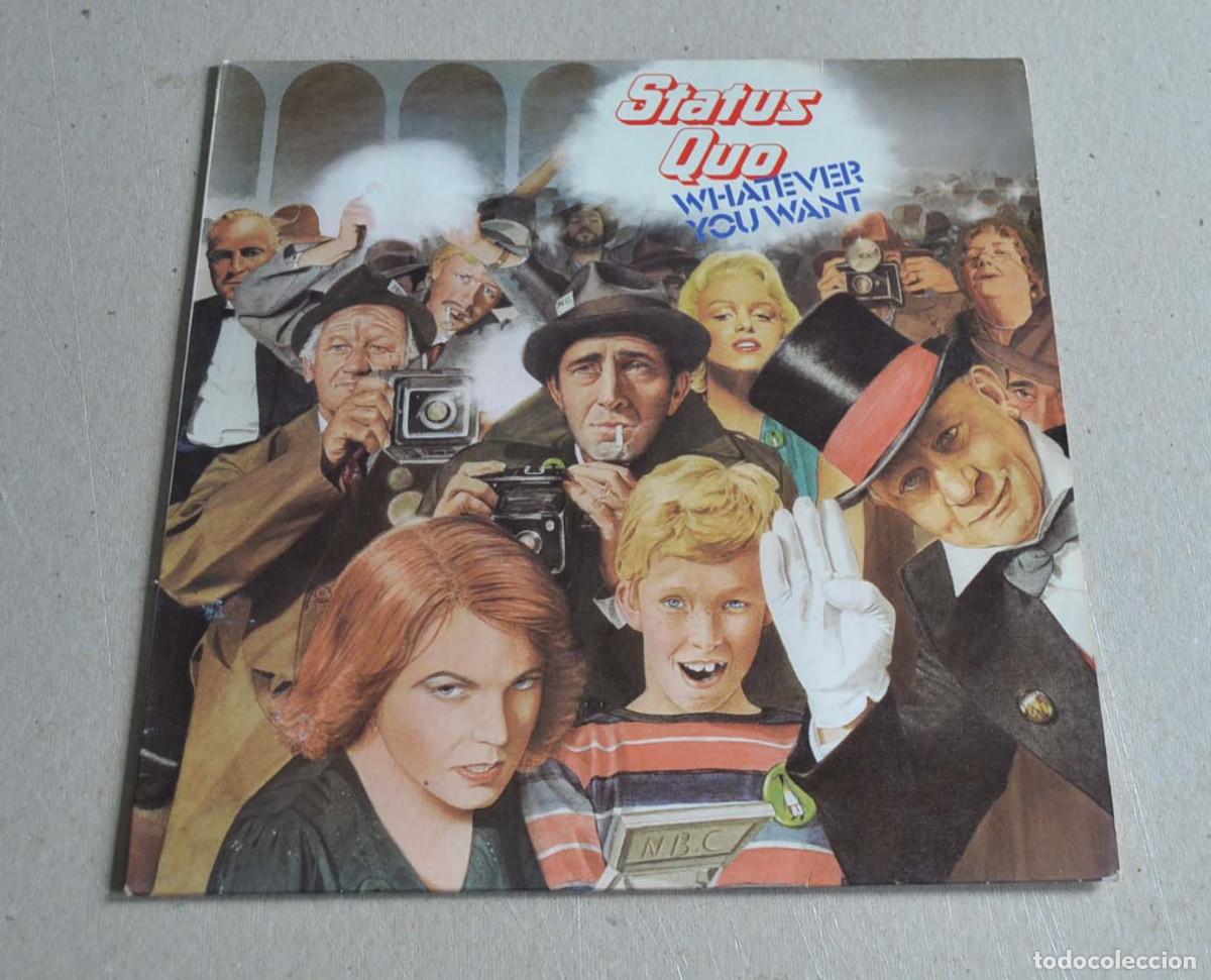 Discos de vinilo: STATUS QUO - WHATEVER YOU WANT