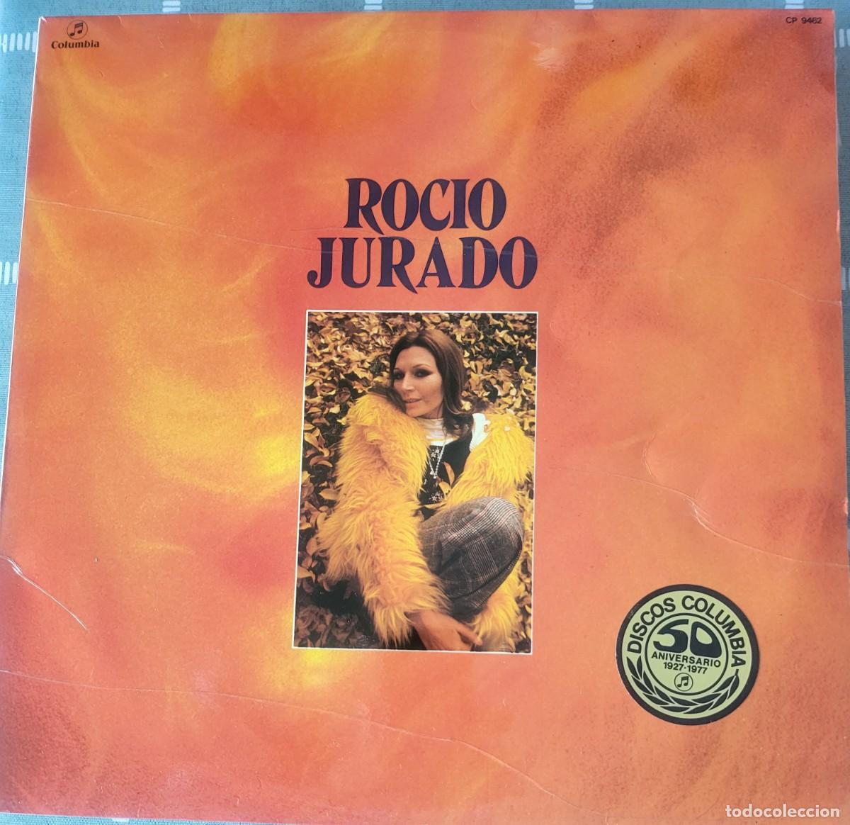Discos de vinilo: Rocio Jurado Lp sello Columbia editado en Espa&ntilde;a a&ntilde;o 1976...Flamenco.