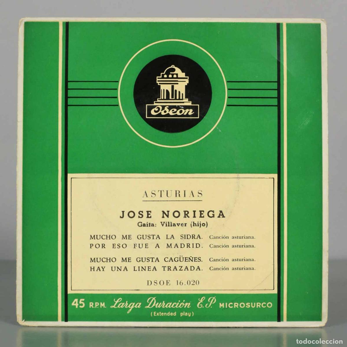Discos de vinilo: EP. Mucho me gusta la sidra - Por eso fue a Madrid - Mucho me gusta Cag&uuml;e&ntilde;es - Hay una l&iacute;nea tr