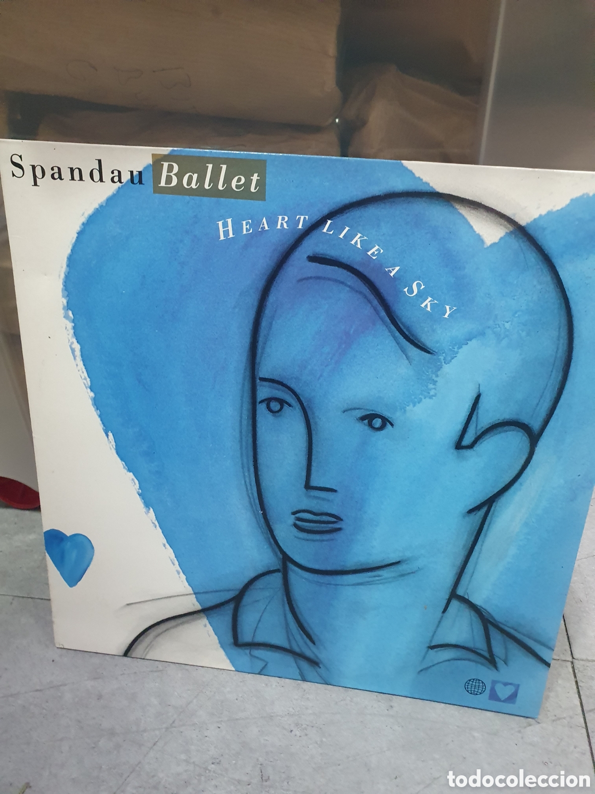 Discos de vinilo: LP. Spandau Ballet. Heart like a sky.