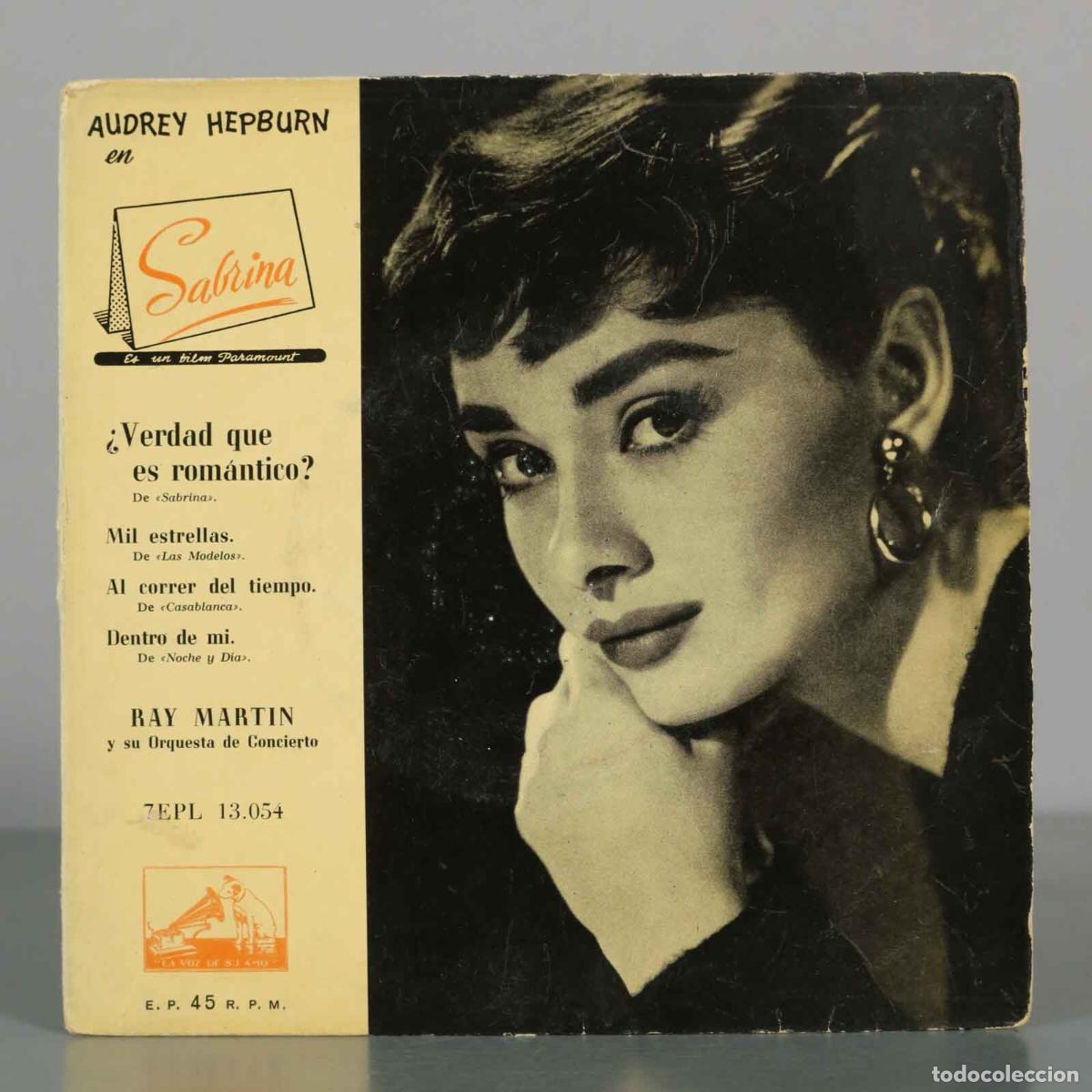 Discos de vinilo: EP. Audrey Hepburn en Sabrina - Ray Martin y su Orquesta de Concierto