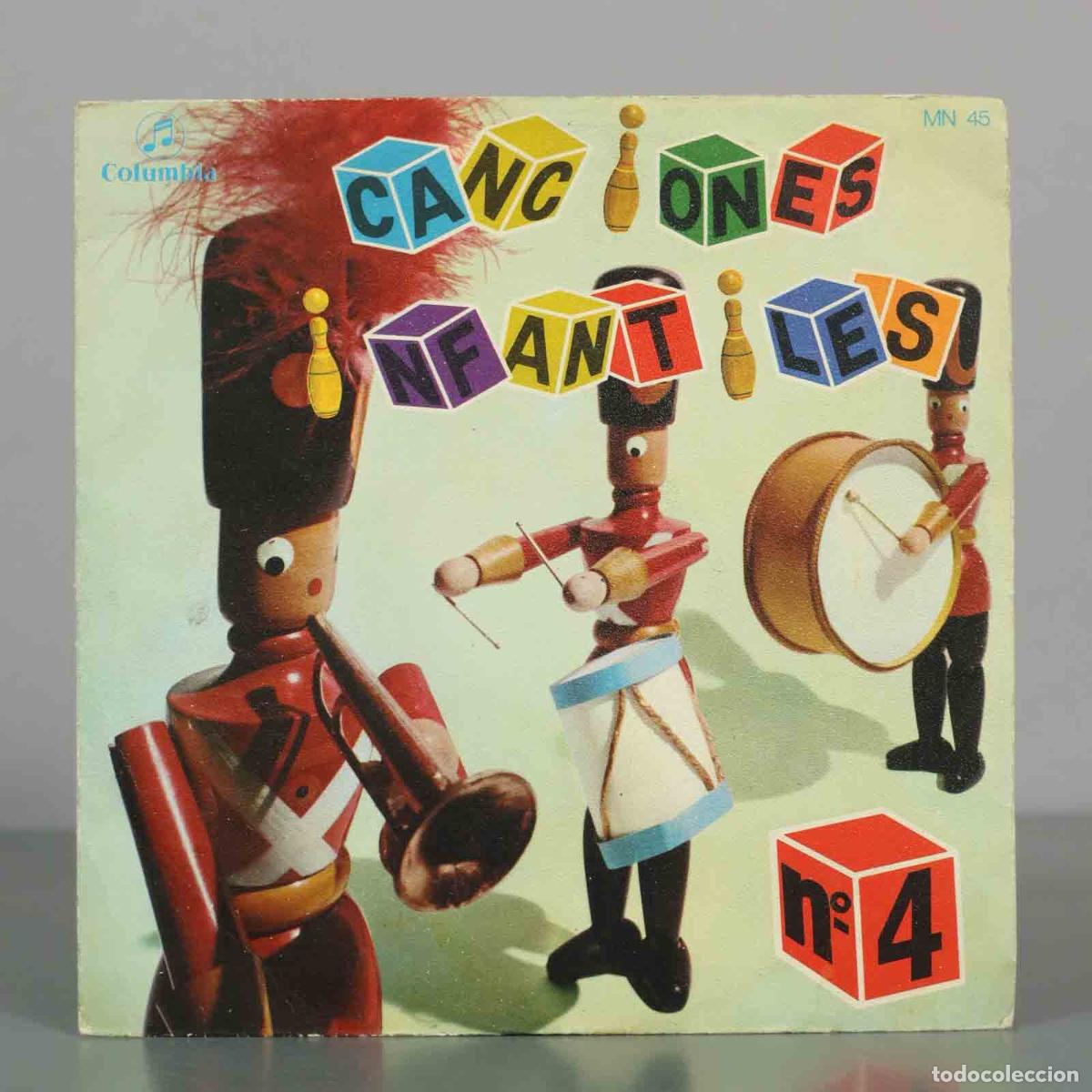 Discos de vinilo: SINGLE. Canciones Infantiles n&ordm; 4 - Coro Infantil - Columbia