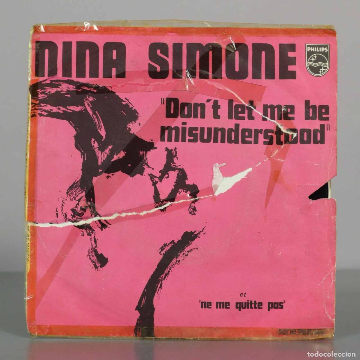 Discos de vinilo: SINGLE. Don&acute;t Let Me Be Misunderstood / Ne Me Quitte Pas - Nina Simone