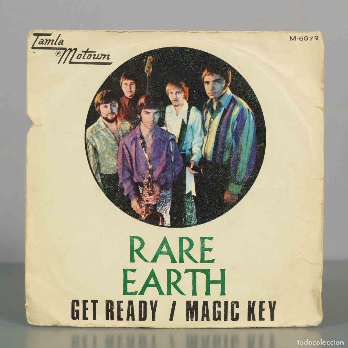 Discos de vinilo: SINGLE. Get Ready / Magic Key - Rare Earth