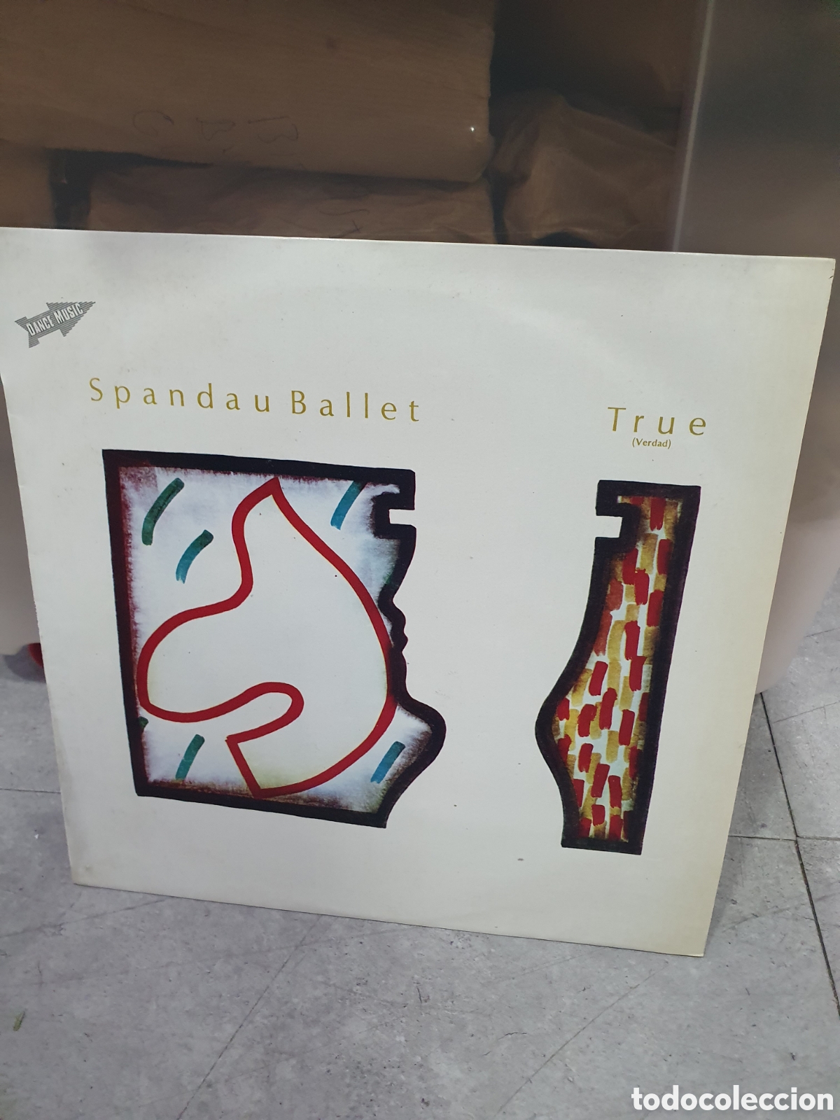 Discos de vinilo: LP. Spandau Ballet. True.