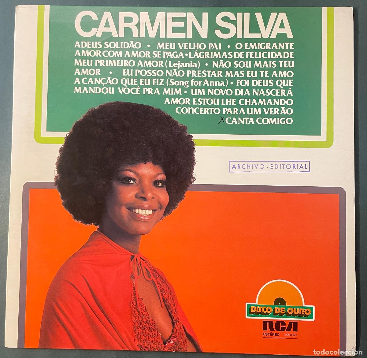 Dischi in vinile: CARMEN SILVA / DISCO DE OURO / LP RCA 1977 / BRASIL
